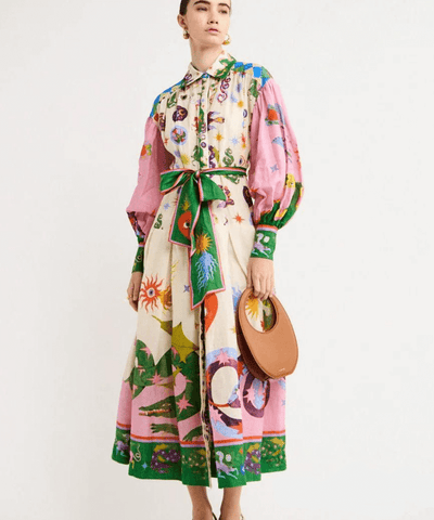 Dorthe™ | Elegant Italienische Maxikleid