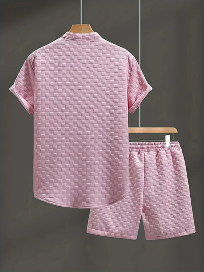 Zane – Lässiges Sommer Set Aus Kurzarm Hemd Und Short