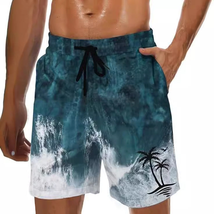 Glenn – 3D-gedruckte Sommerliche Strandhose