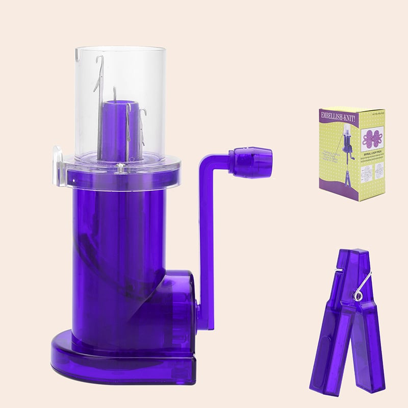 Schnellstrickgerät für Kordeln™ - Gleichmäßiges Stricken leicht gemacht