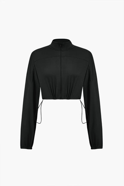 Naya | Sportliches Zweiteiler-Set mit Cropped-Jacke & Leggings