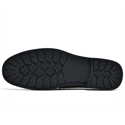 Jay – Atmungsaktive Business-Schuhe in Weiß mit Durchbrüchen