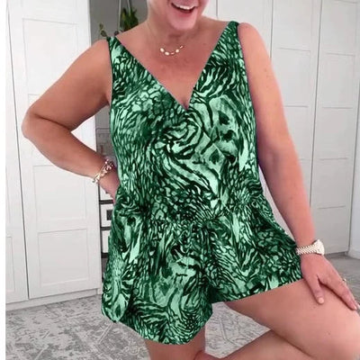 Evdoxia - Eleganter ärmelloser Badeanzug