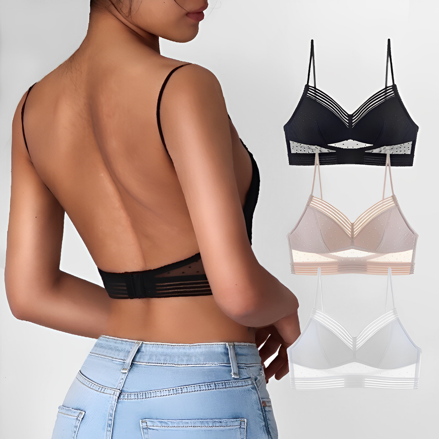 1+1 Gratis | Georgina™ - Nahtloser Bralette-BH