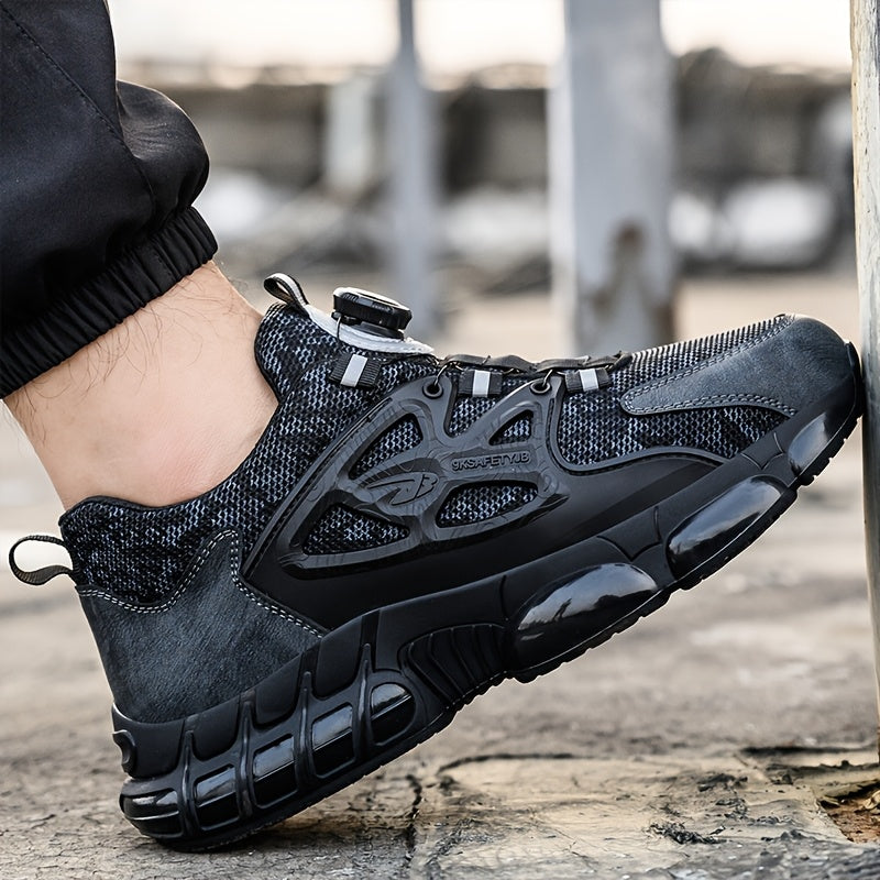 Atmungsaktive Bequeme Arbeitsschuhe mit Stahlkappen