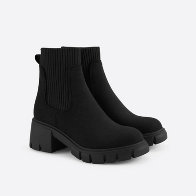 Amity | Damen Chelsea Boots | Schwarz