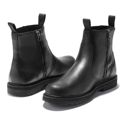 Kairo | Herren Chelsea Boots | Schwarz