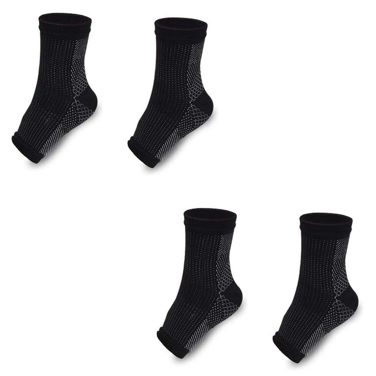 ComfortFeet™ Offene Zehen-Kompressionsknöchelsocken