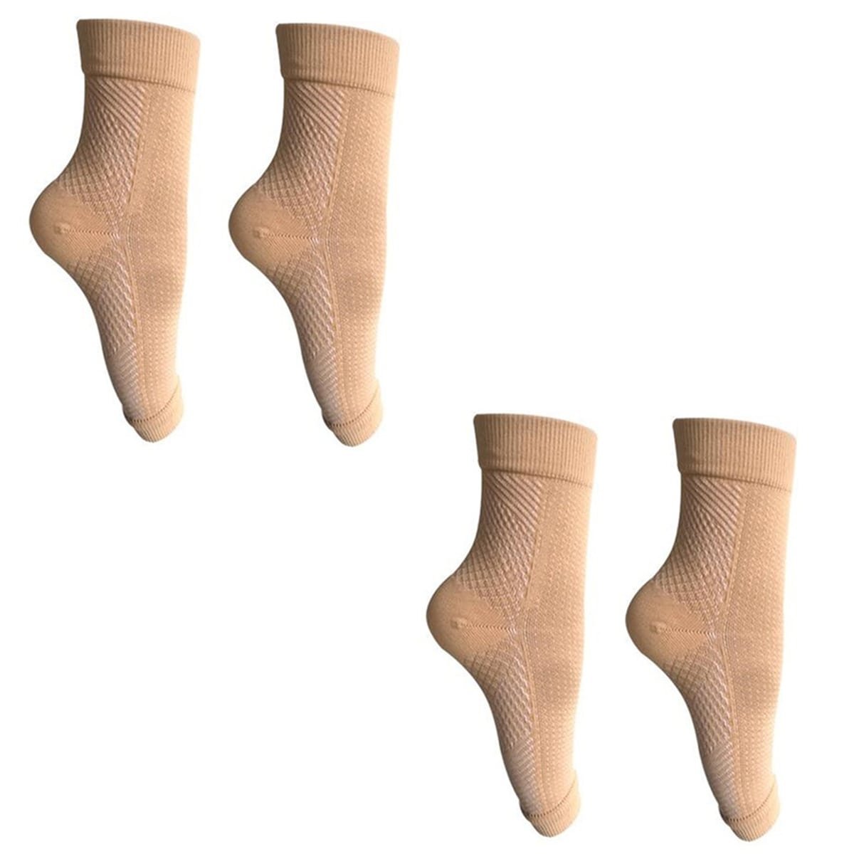 ComfortFeet™ Offene Zehen-Kompressionsknöchelsocken