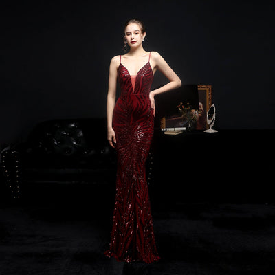 Esme – Glitzerndes Meerjungfrauen-Abendkleid