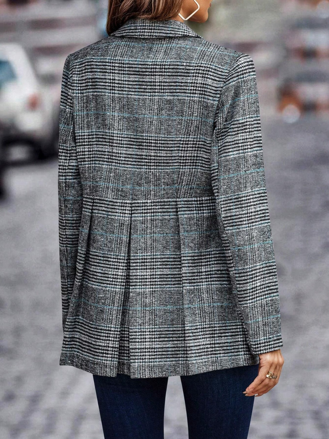 Carola | Karierter Blazer