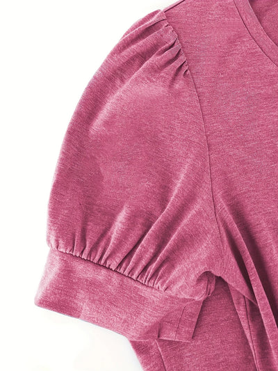 Kizzy – Atmungsaktives T-Hemd Mit Blütenblättern An Den Ärmeln