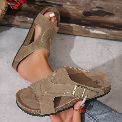 Lidiya - Stilvolle Rutschfeste Sandalen Mit Riemchen