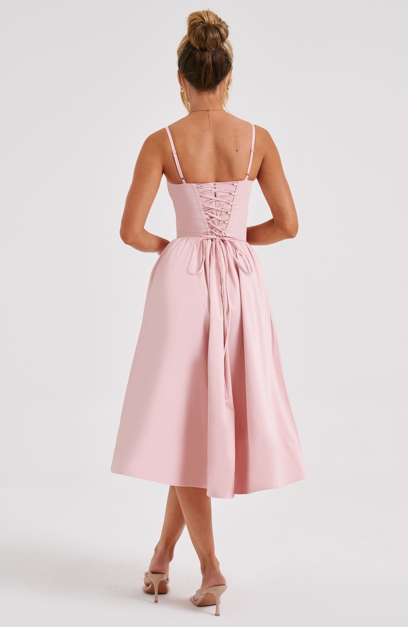 Blush Daisey Midi Dress