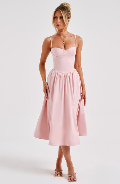 Blush Daisey Midi Dress