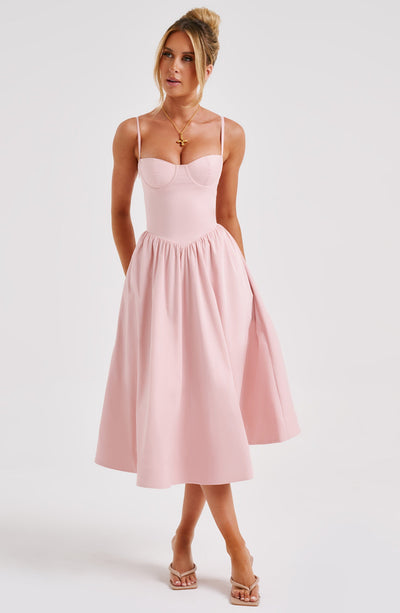 Blush Daisey Midi Dress