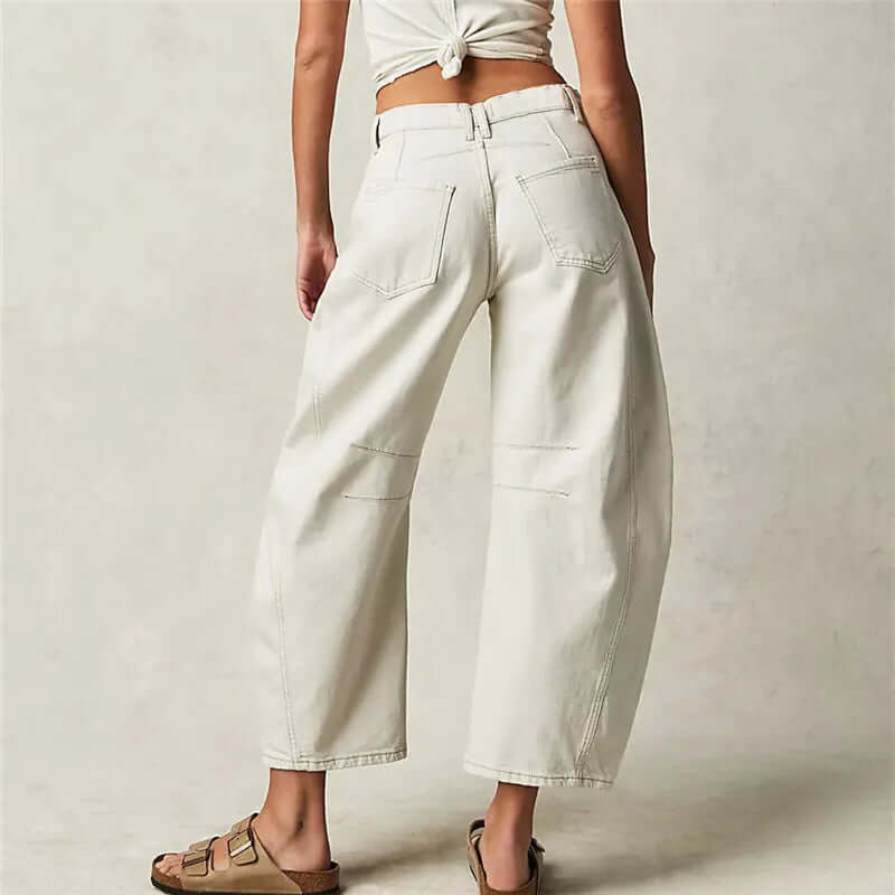 Xayana | Damen Weite Jeans | Baggy