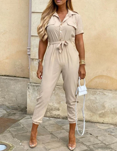 Matell | Damen Elegant Jumpsuit | Sommer