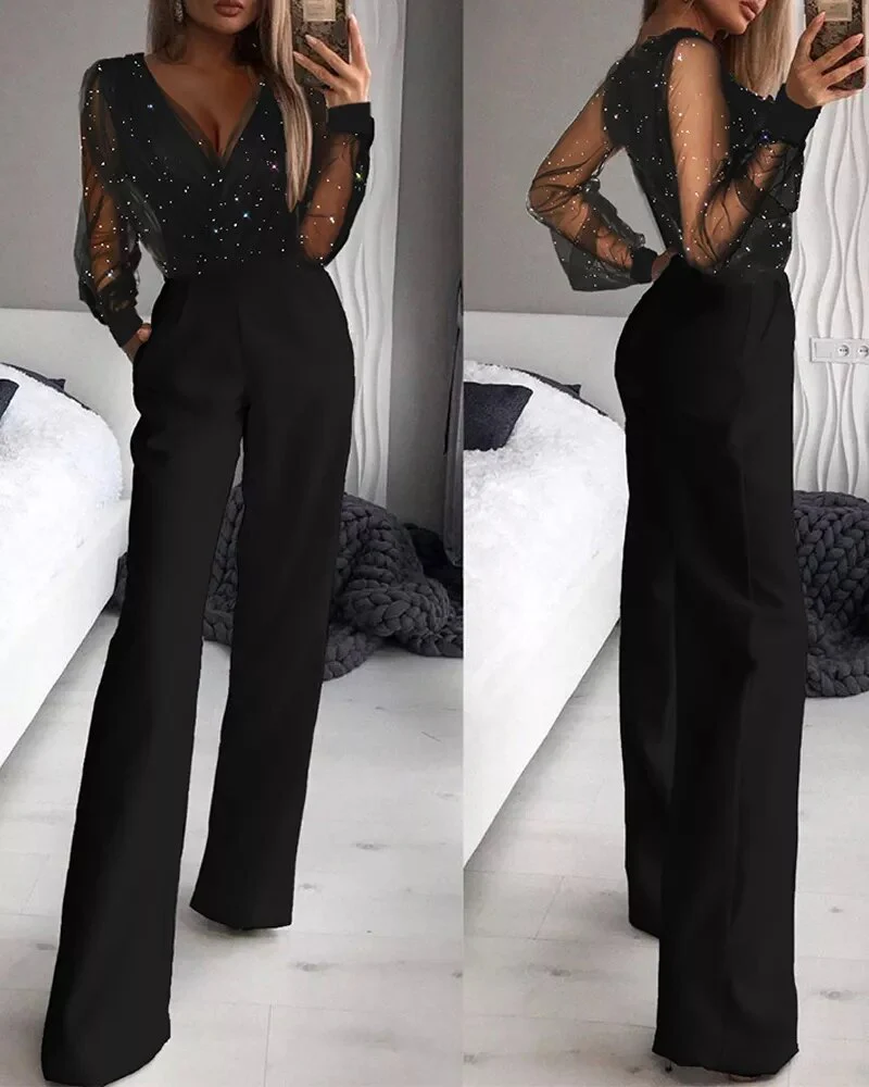 Nia | Damen Eleganter Jumpsuit | Festlich