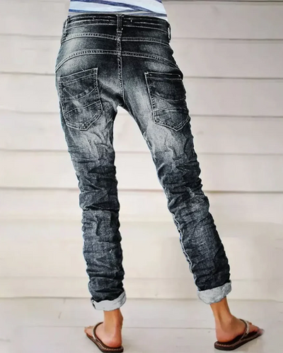 Lannie | Damen High Waist Jeans | Stretch