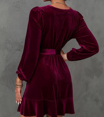 Jahlil | Langarm Ballkleid | Mini