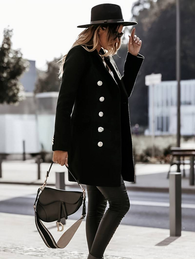 Blondie | Trenchcoat Damen Lang | Winter Jacke