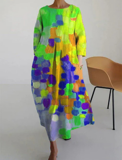 Maybelle | Lange Tunika Kleid | Midi