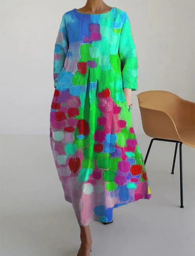 Maybelle | Lange Tunika Kleid | Midi