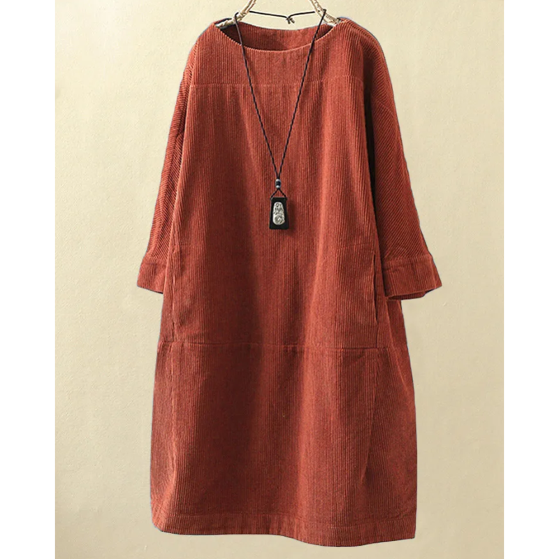 Marianne | Lange Tunika Kleid | Midi