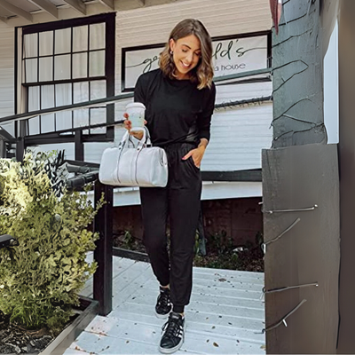 Alyssa | Damen Modern Hausanzuge | Zweiteiler Set