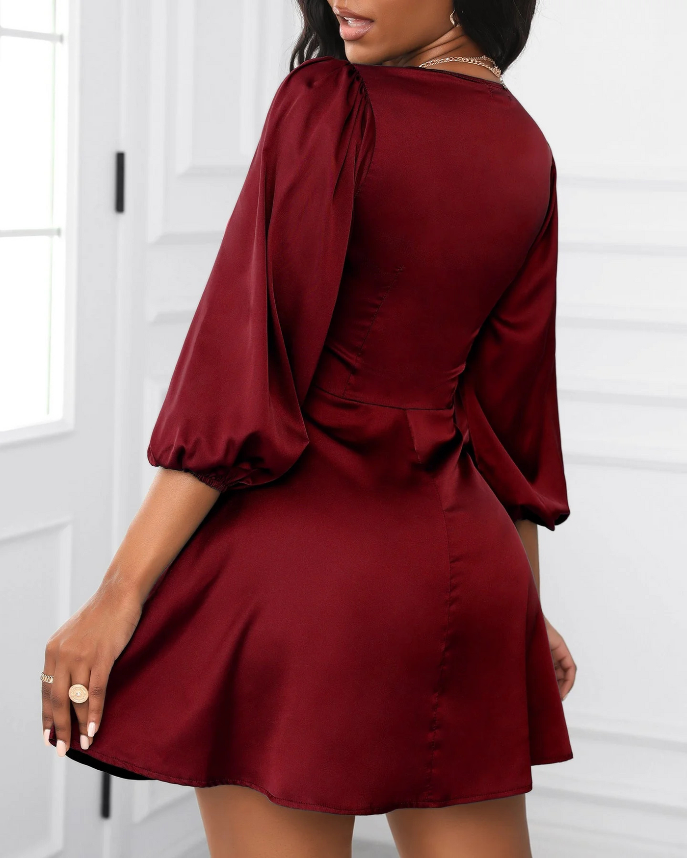 Savannah | Rot Ballkleid | Mini