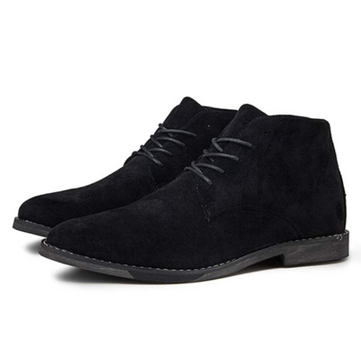 Bailey | Damen Schwarze Stiefeletten | Flach