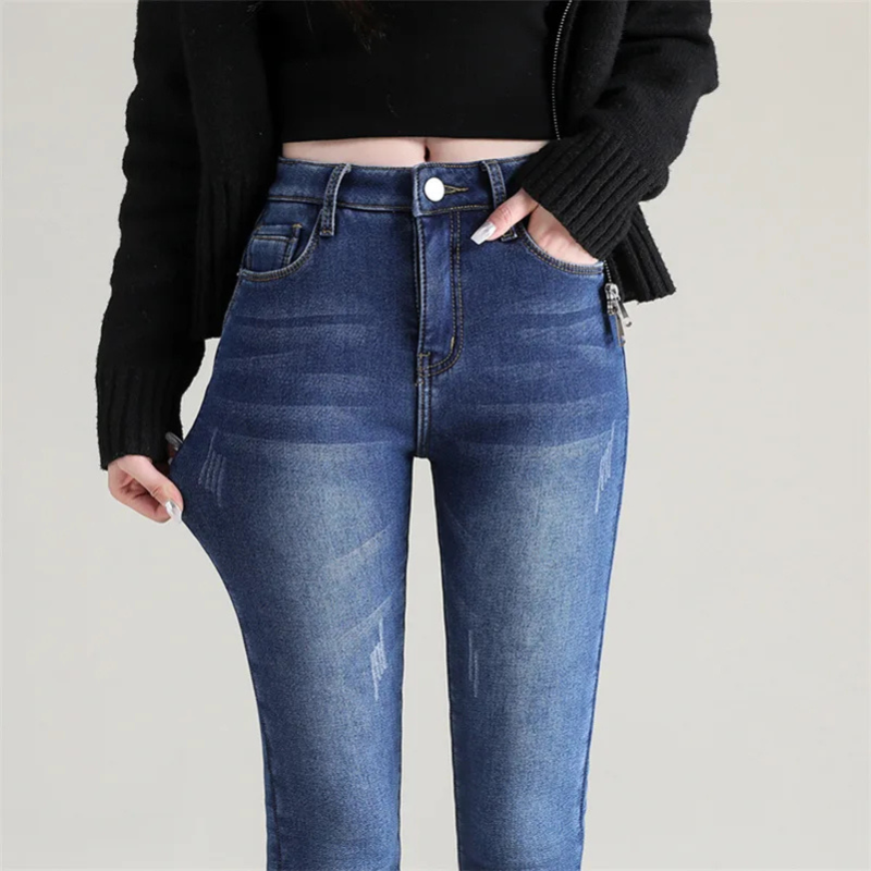 Zeal | Damen Skinny Jeans | Thermo