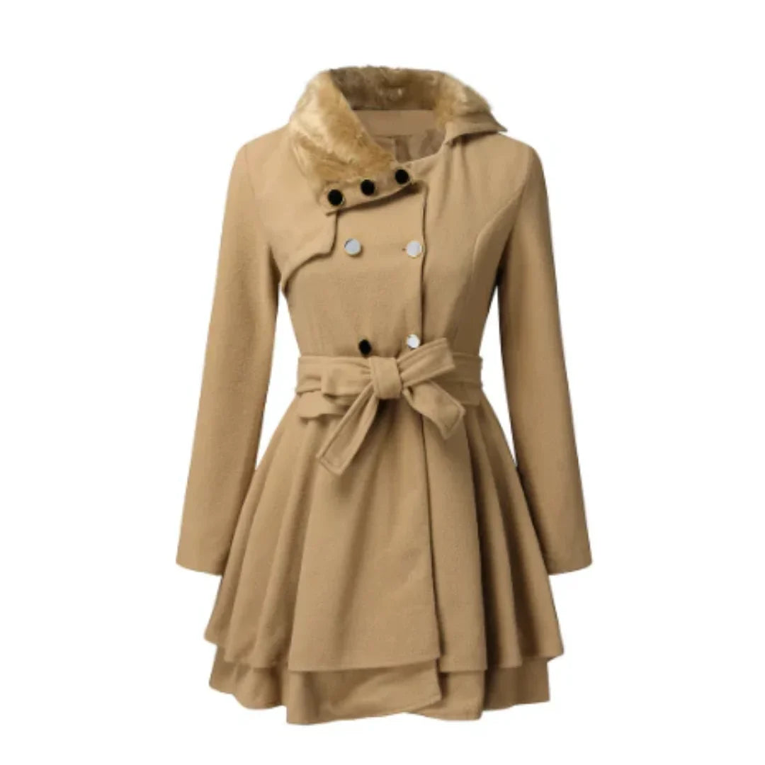 Damen Trenchcoat mit Gürtel