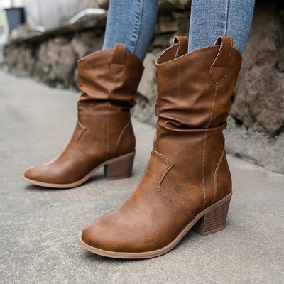 Isabell | Damen Western Cowboystiefel | Weiß