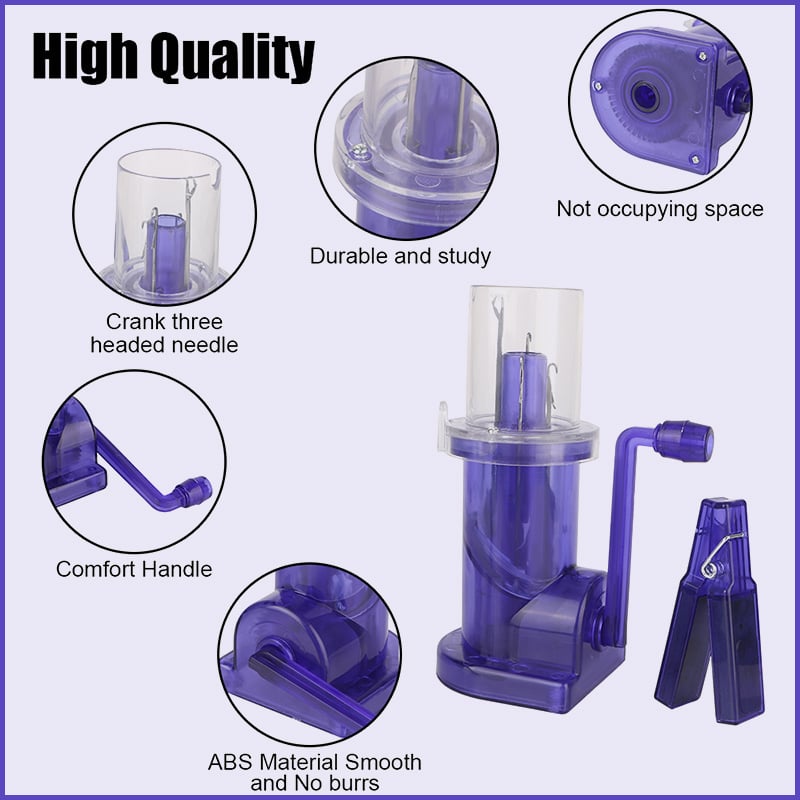 Schnellstrickgerät für Kordeln™ - Gleichmäßiges Stricken leicht gemacht