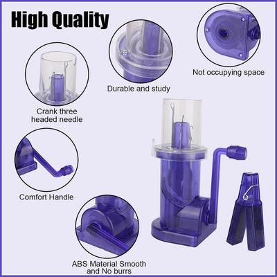 Schnellstrickgerät für Kordeln™ - Gleichmäßiges Stricken leicht gemacht