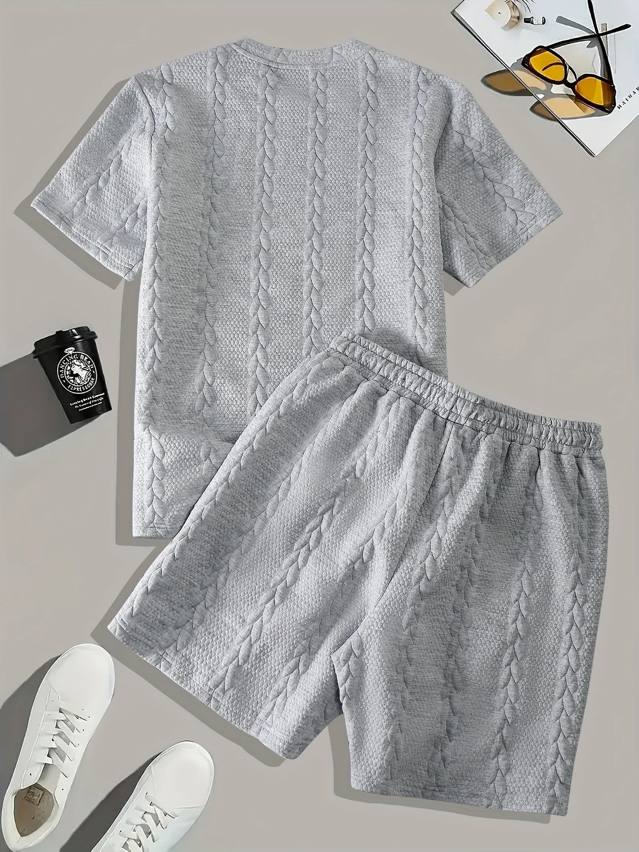 Archie – Lässiges Strick Zweiteiler Set