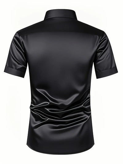 Ezra – Elegantes Schmal Geschnittenes Hemd Mit Knöpfen