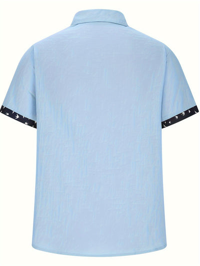 Julio - Elegantes Hemd Mit Kurzen Ärmeln