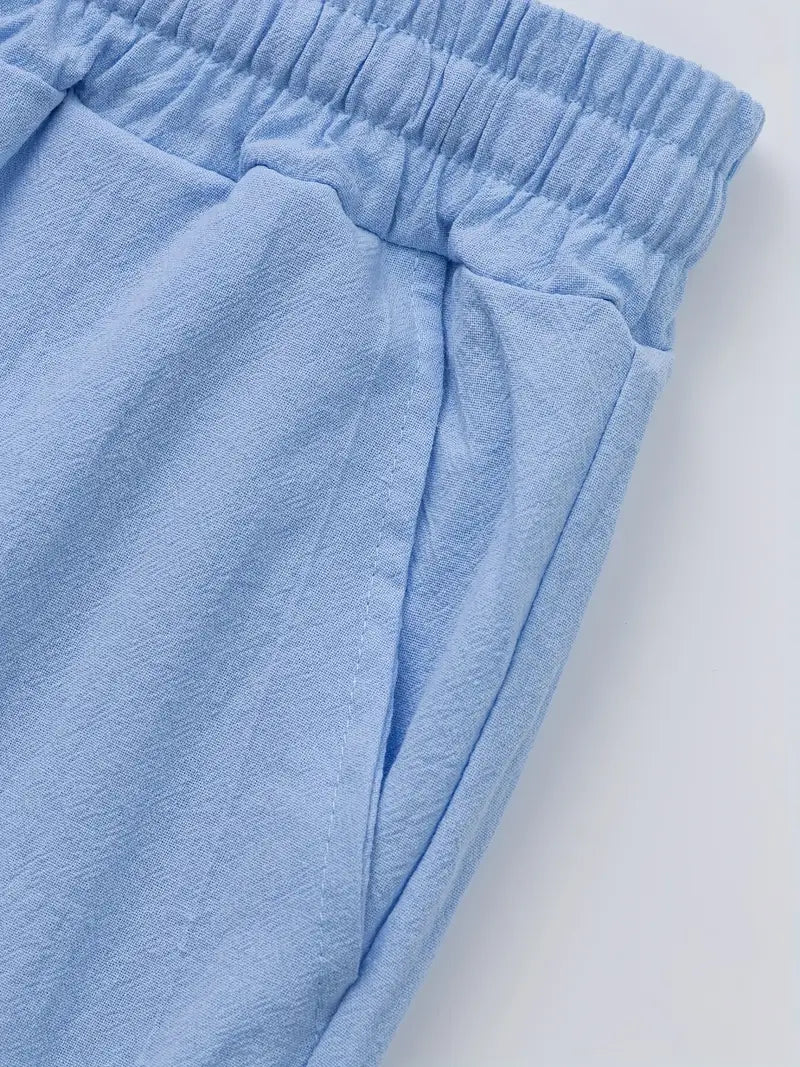 Babaev - Stilvolle Leinen Hosen