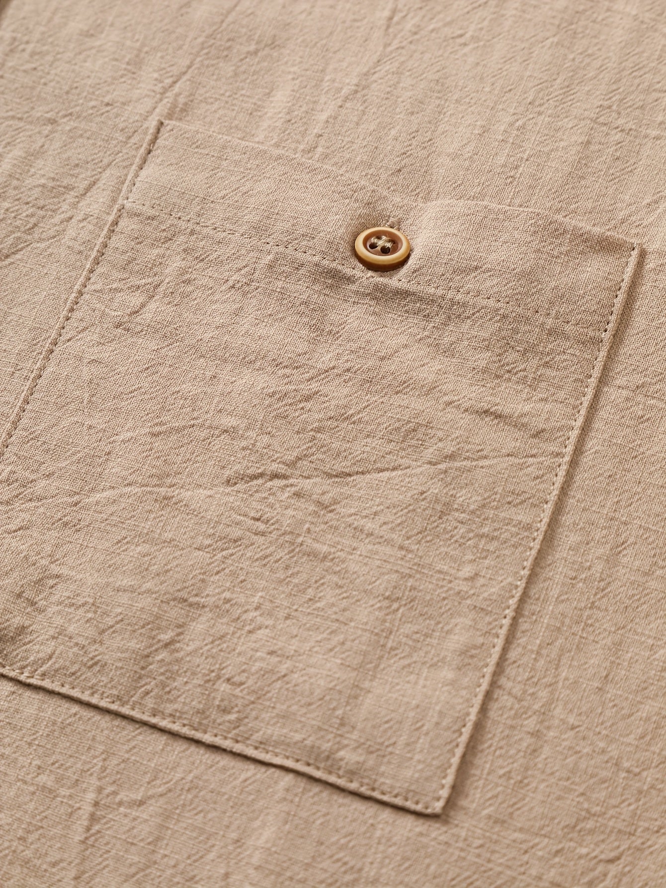 Tejada - Lässiges Baumwollhemd Mit Tasche