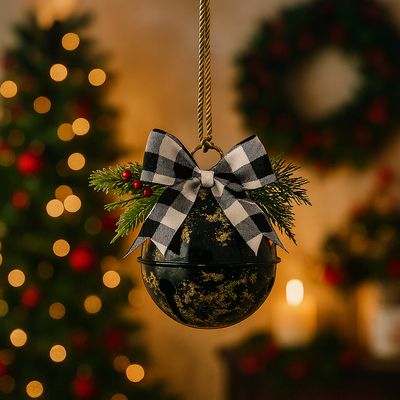 JingleCrest | Eleganter Weihnachtsglockenkranz