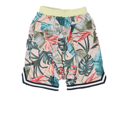 Will – Hip Hop Herren Bieber Hawaiian Style Strandshorts