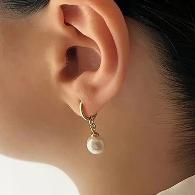 Goldene Grace Perlen Schmuckset - Goldfarben