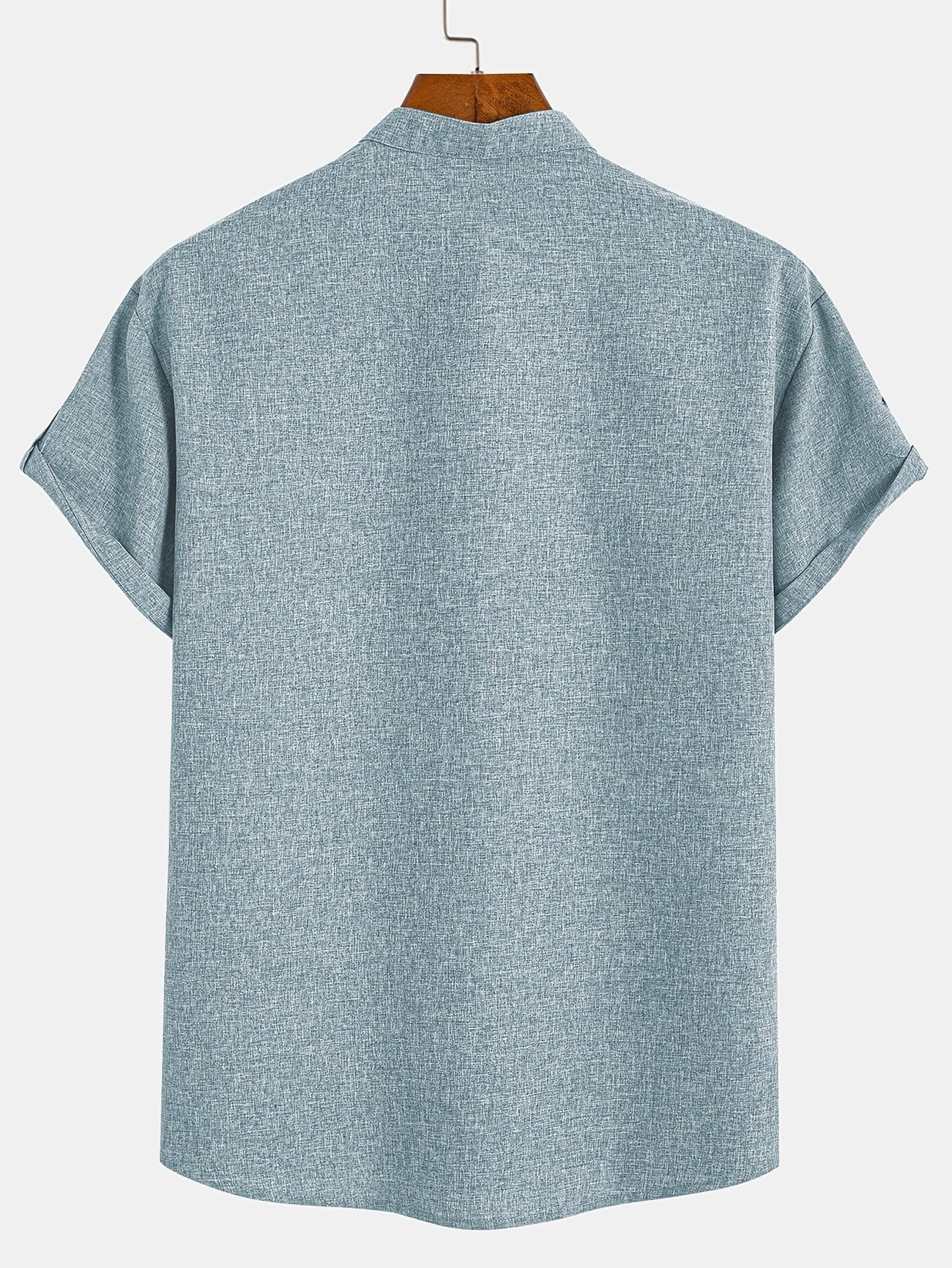 Elliott – Elegantes Kurzarm Hemd Mit Stehkragen