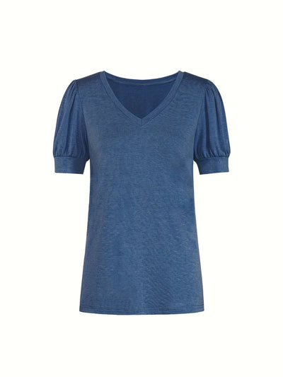 Kizzy – Atmungsaktives T-Hemd Mit Blütenblättern An Den Ärmeln