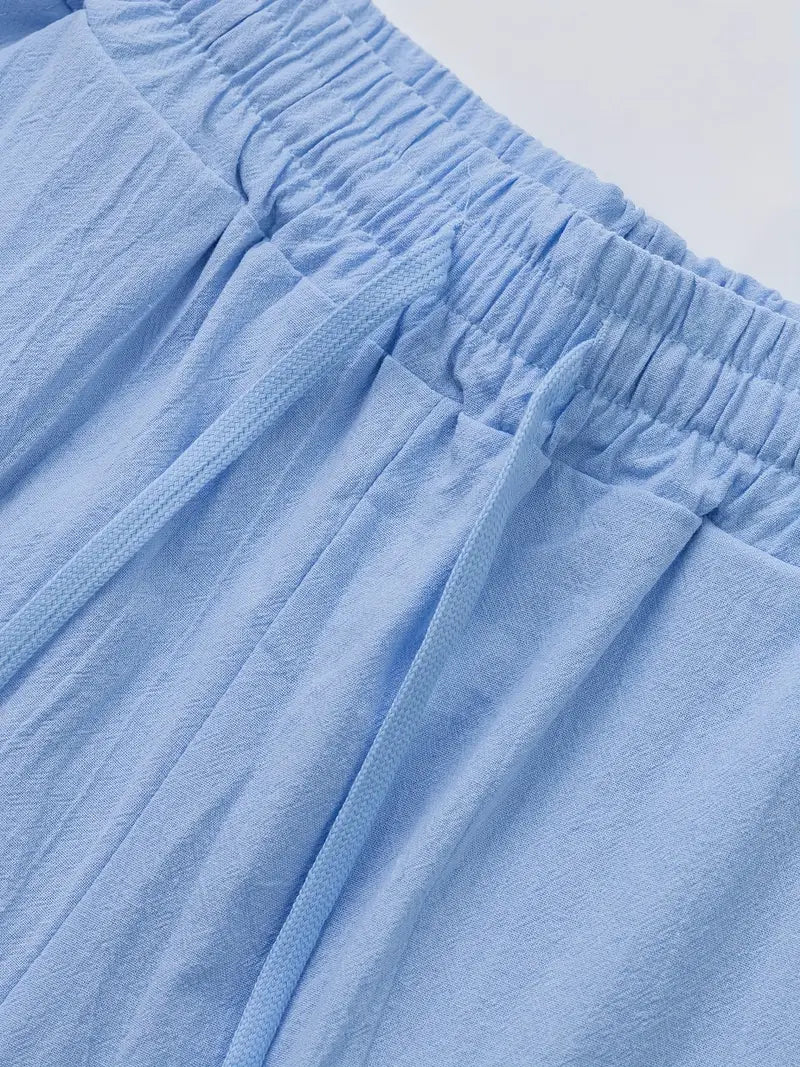 Babaev - Stilvolle Leinen Hosen