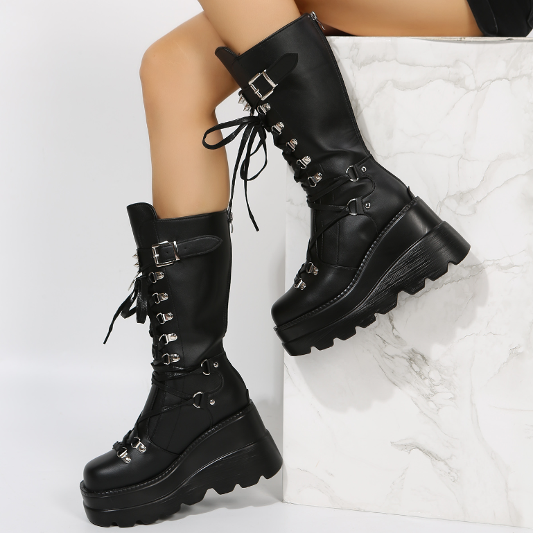 Nadine | Modern Style Hohe Stiefel