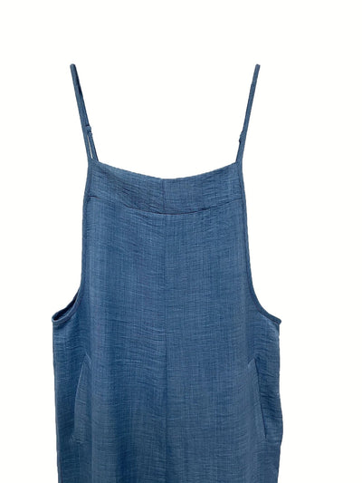 Annia – Lässige Latzhose Mit Weiten Beinen Und Taschen